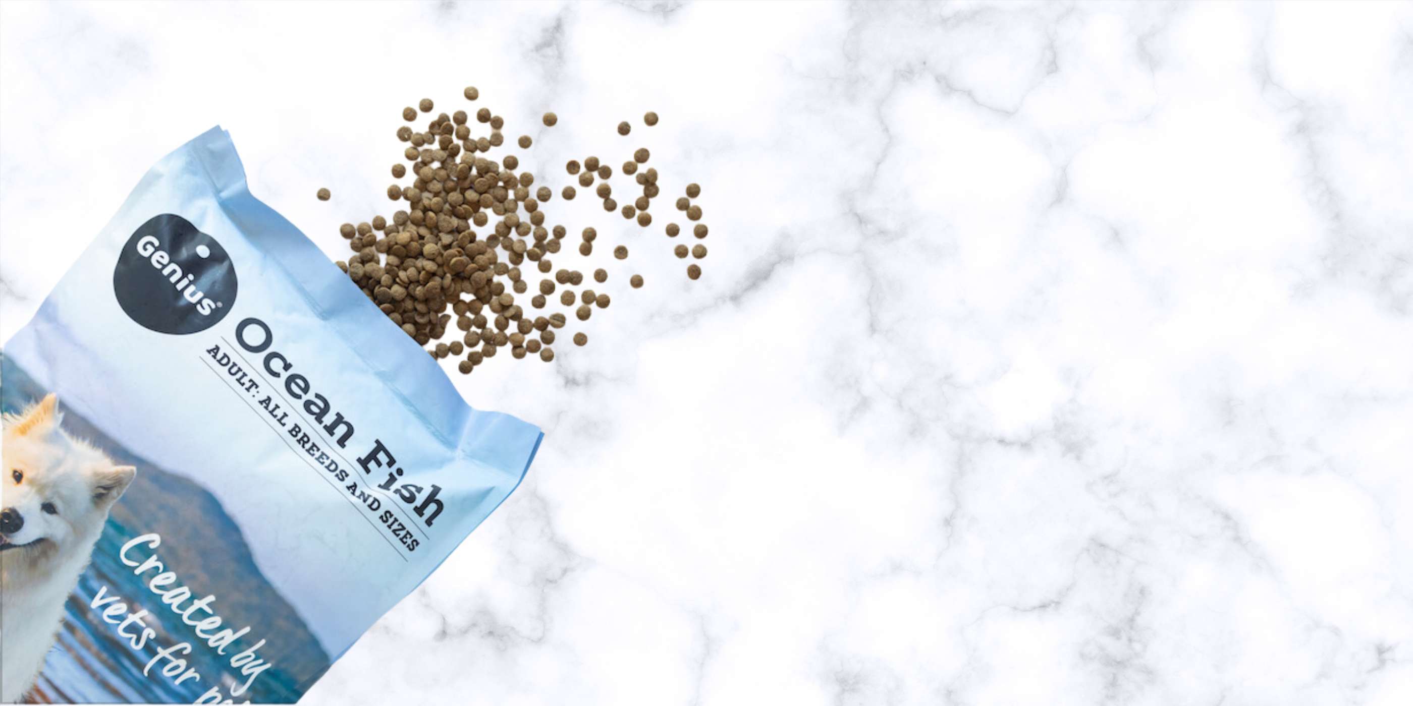 A bag of Genius the best NZ made dog food