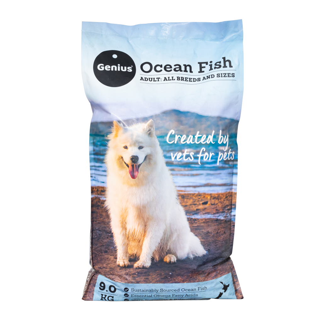 Genius Pet Food - Ocean Fish Flavour dog food for all lifestages